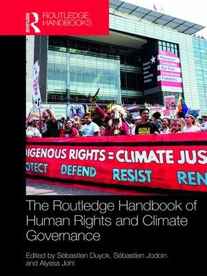 cover image of Routledge Handbook of Human Rights and Climate Governance